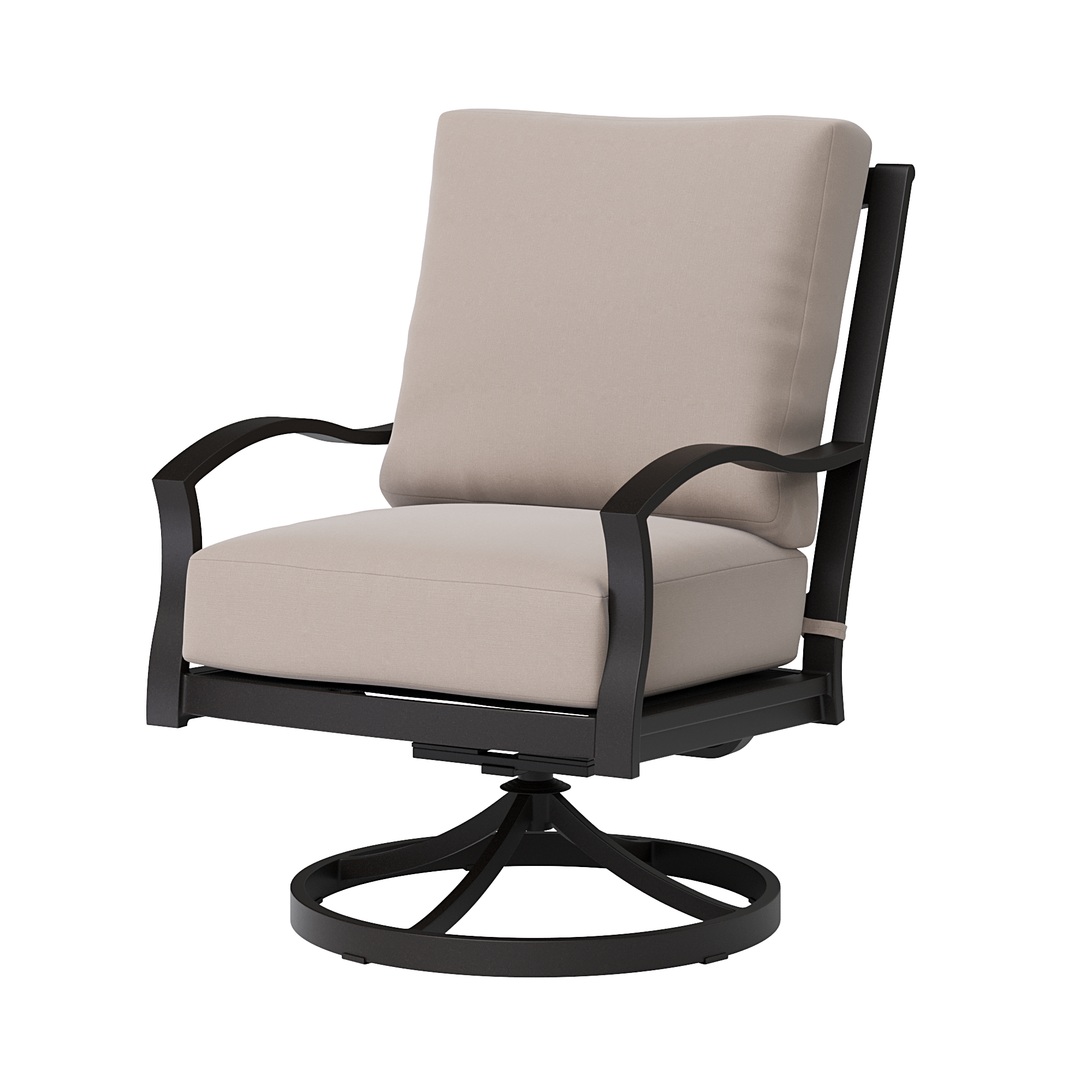 Concord Swivel Chair - Spectrum Mushroom