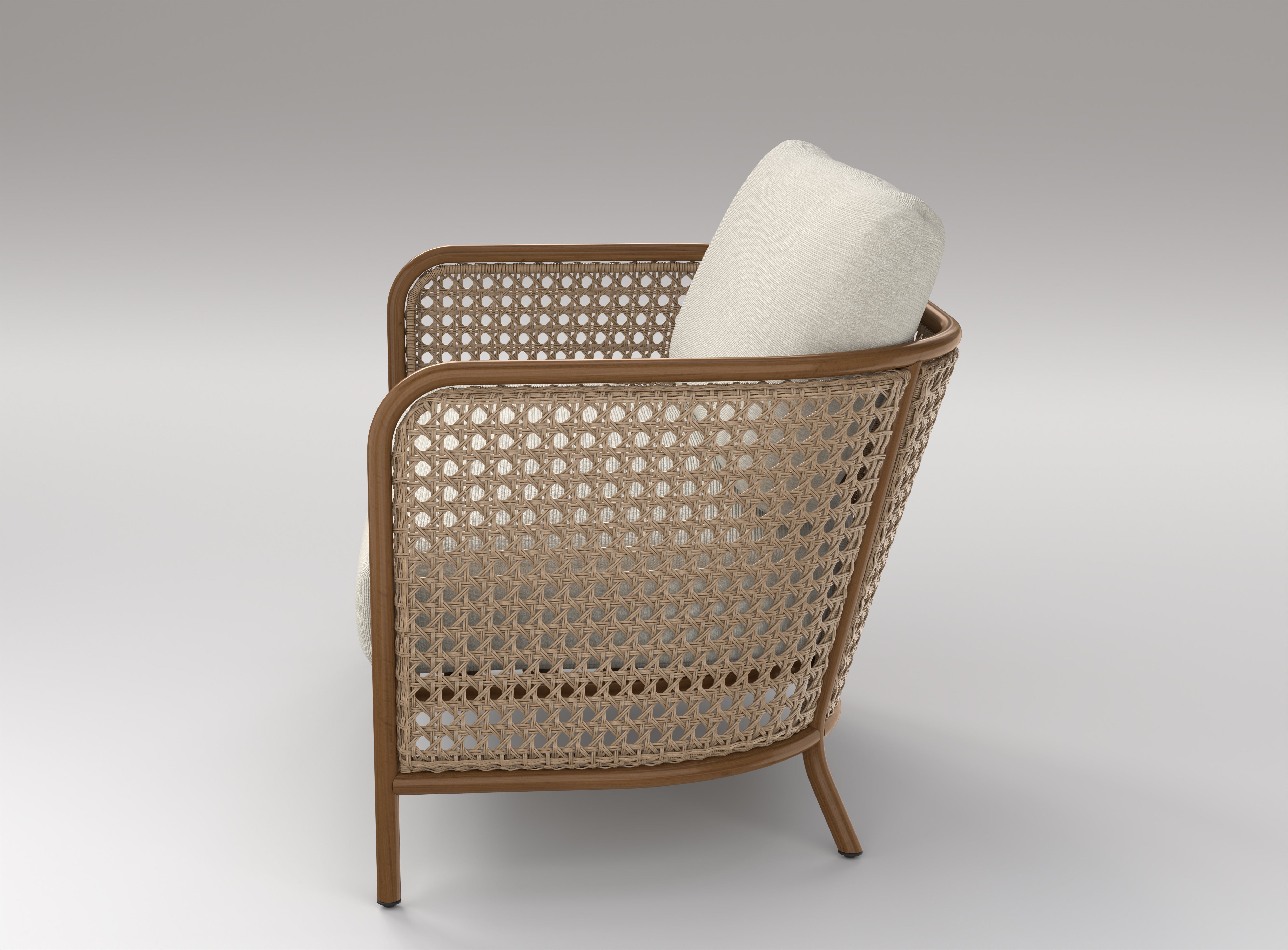 Mia Woven Loveseat Sofa