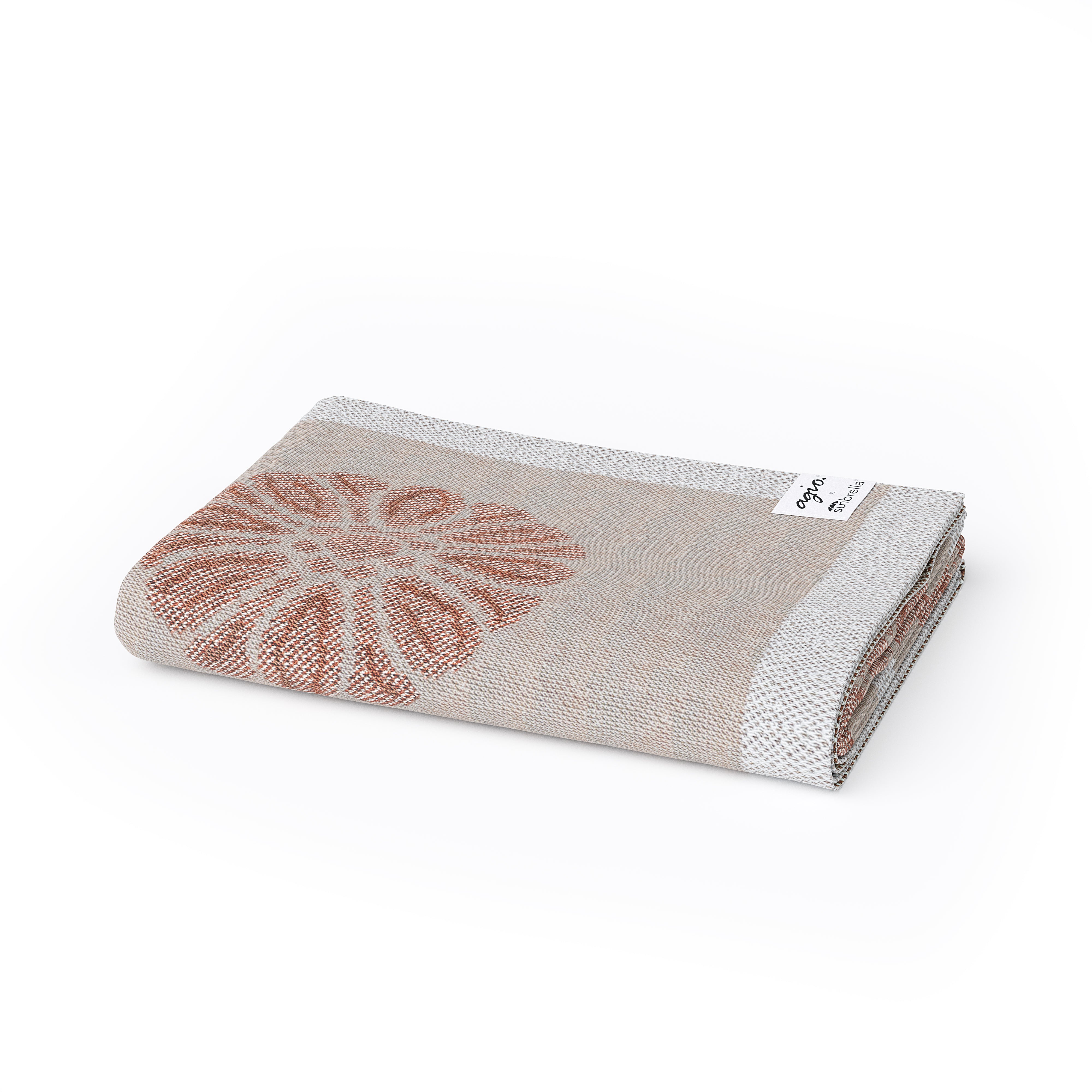 Agio x Sunbrella® Throws - Rosette Sedona