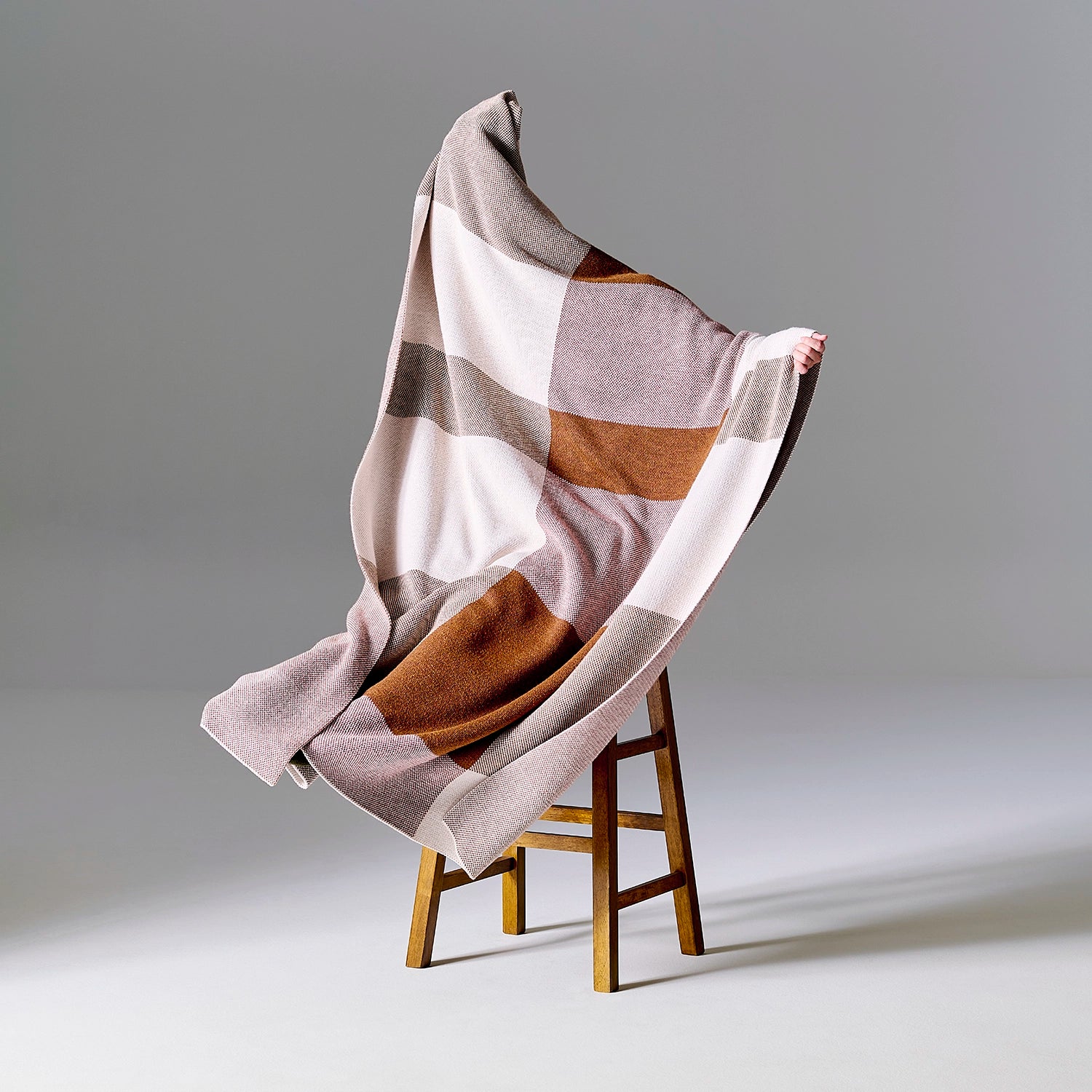 Sunbrella® Signature Indoor Outdoor Throw - Estate Plaid Terrazzo