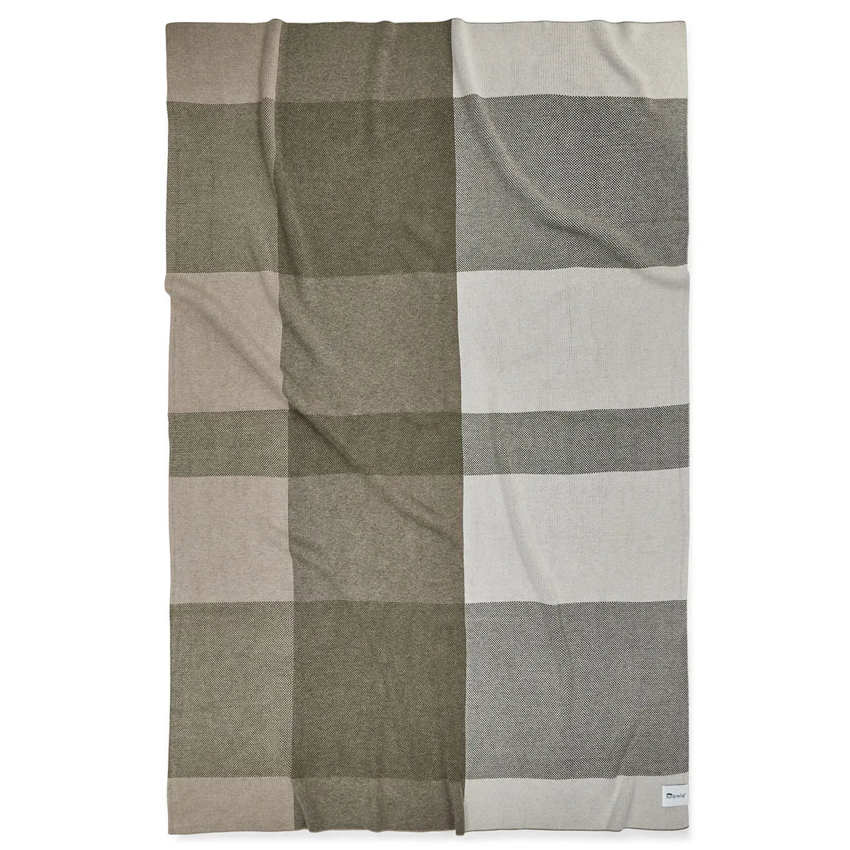 Sunbrella® Signature Indoor Outdoor Throw - Estate Plaid Spruce