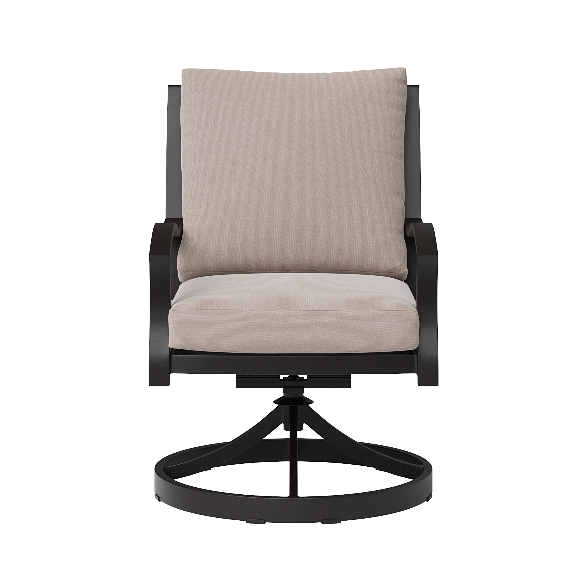 Concord Swivel Dining Chair - Spectrum Mushroom