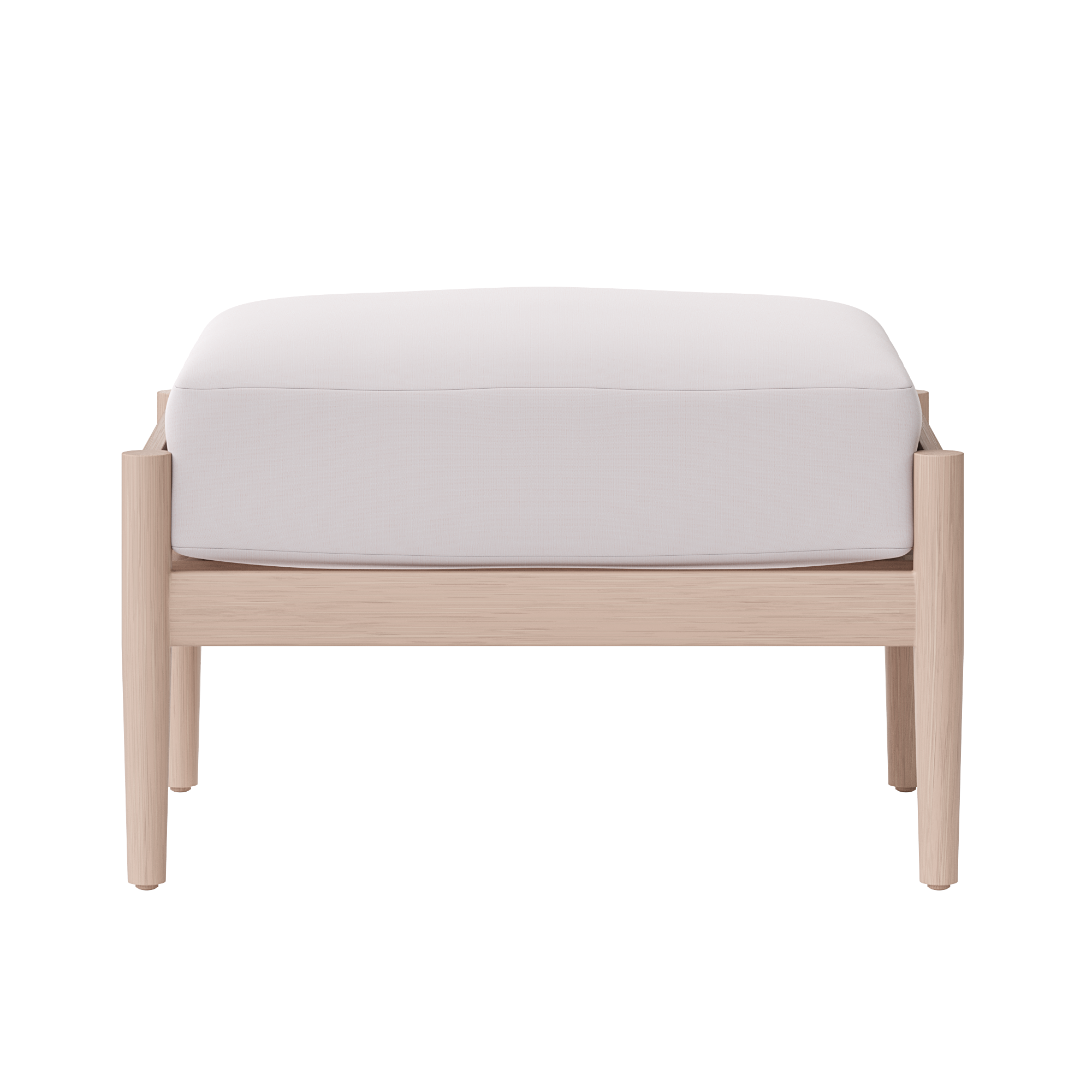 McKenzie Ottoman - Shelter Linen
