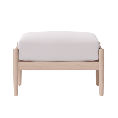 McKenzie Ottoman - Shelter Linen