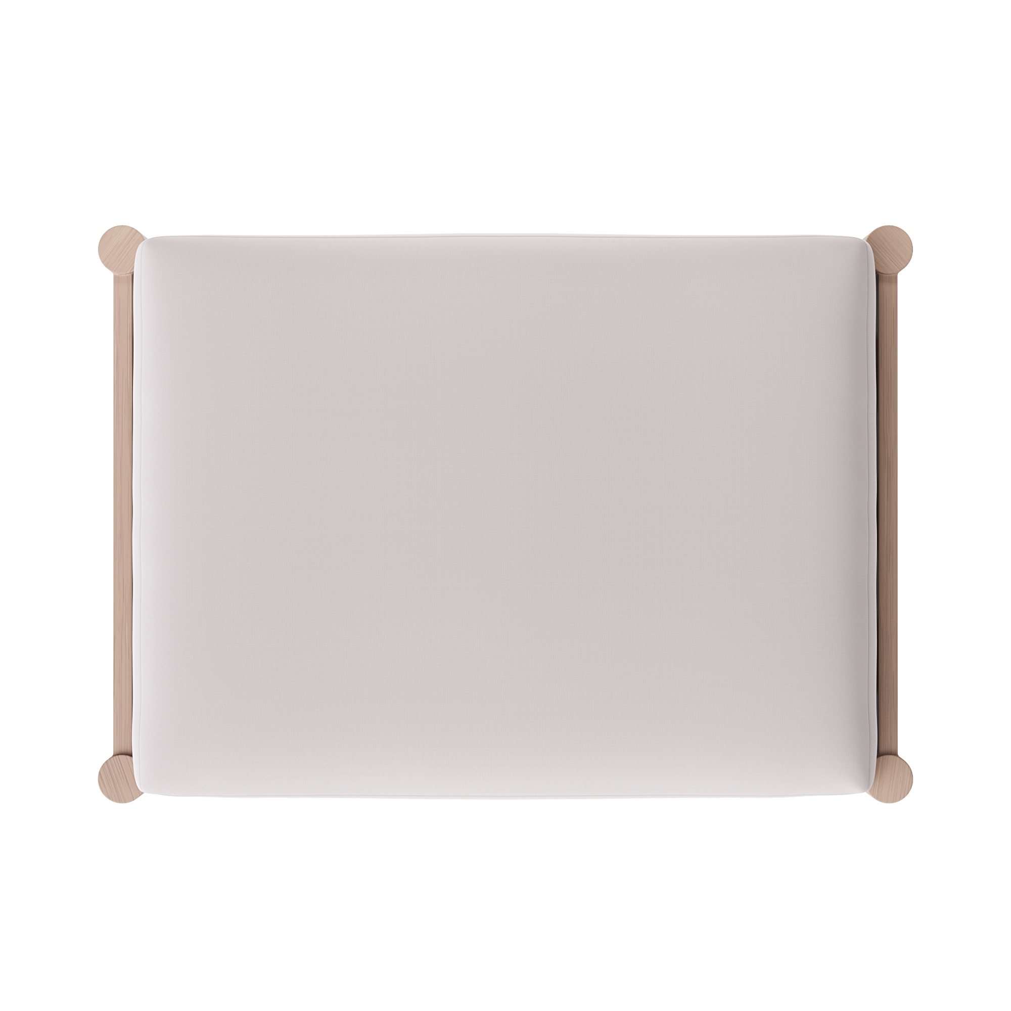 McKenzie Ottoman - Shelter Linen