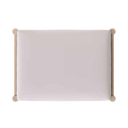 McKenzie Ottoman - Shelter Linen