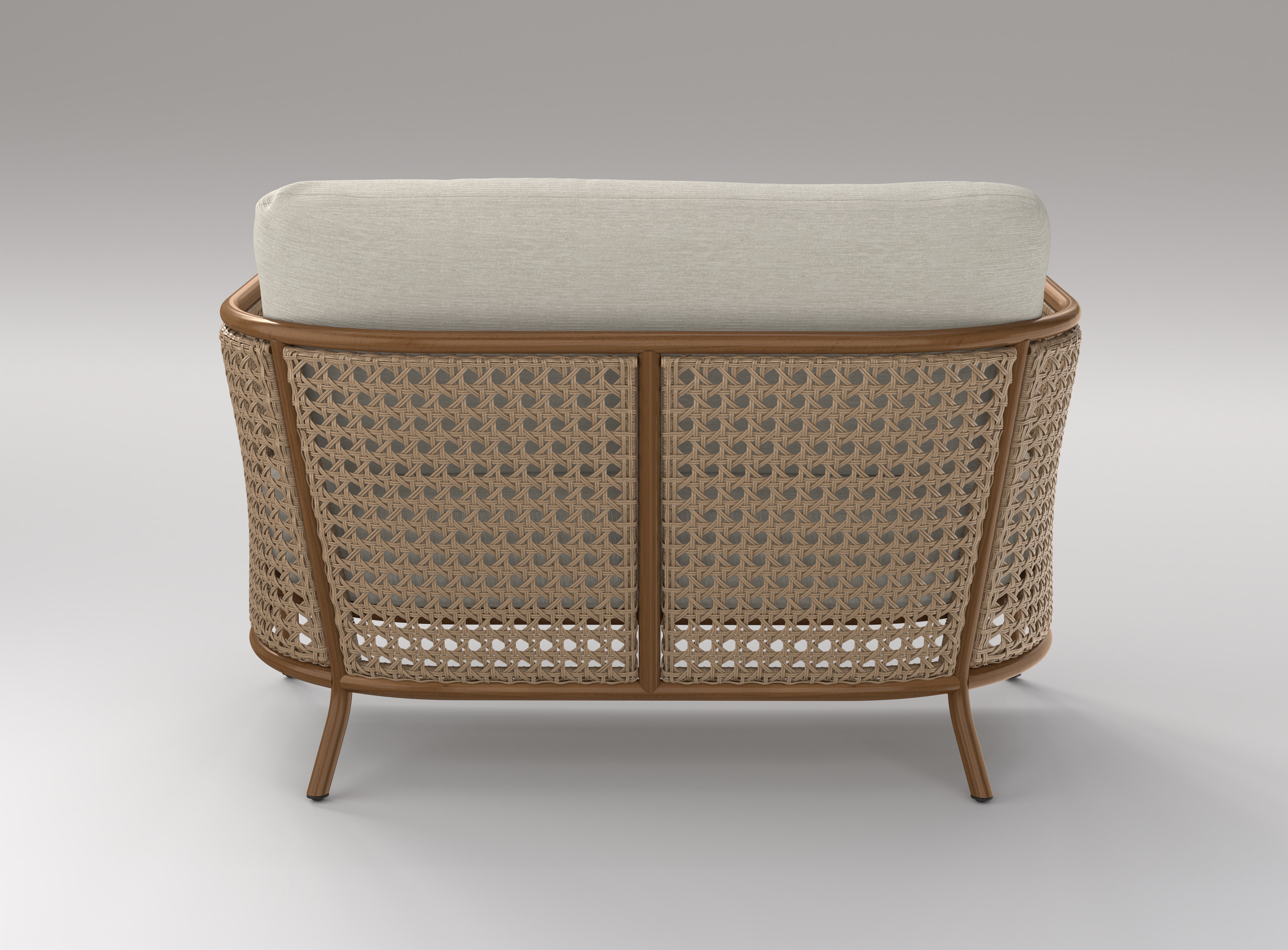 Mia Woven Loveseat Sofa