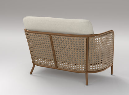 Mia Woven Loveseat Sofa