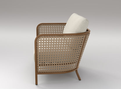 Mia Woven Loveseat Sofa