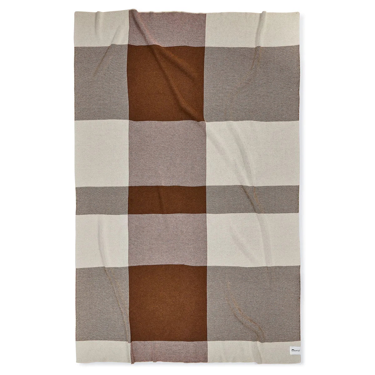 Sunbrella® Signature Indoor Outdoor Throw - Estate Plaid Terrazzo